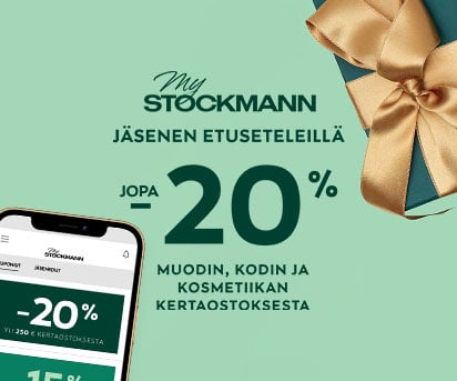 ETUSETELEILLÄ JOPA –20 %
